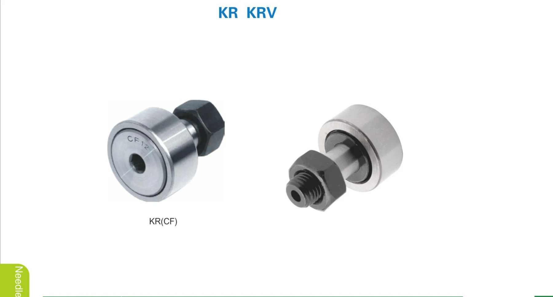 EP-KR and EP-KRV technical dimension reference
